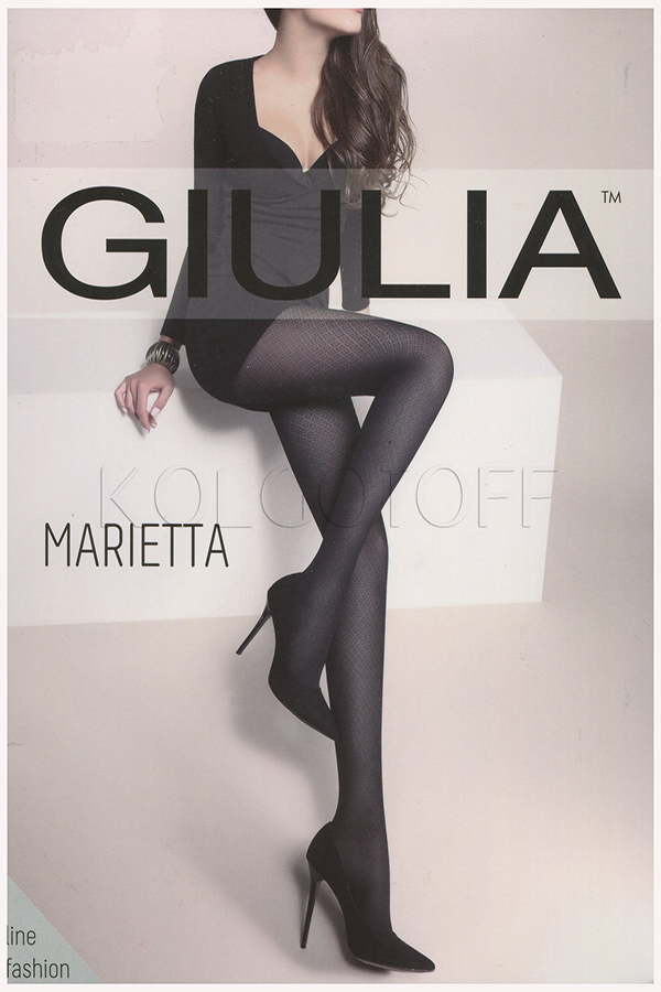 Колготки з візерунком оптом GIULIA Marietta 60 model 12